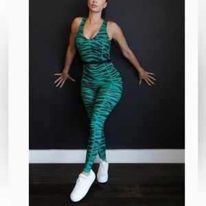 NWT Fabletics Motion365+ Onesie in Roar color - medium